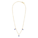 COLLIER DANAE LAPIS LAZULI