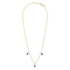 COLLIER DANAE LAPIS LAZULI