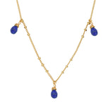 COLLIER DANAE LAPIS LAZULI