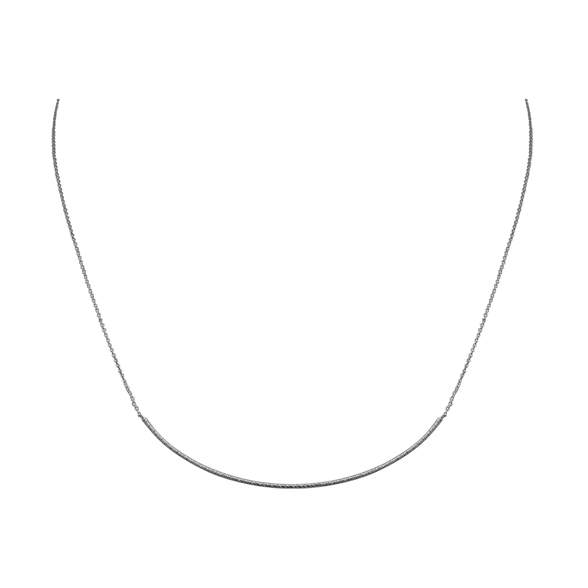 COLLIER ARGENT -  DISCO