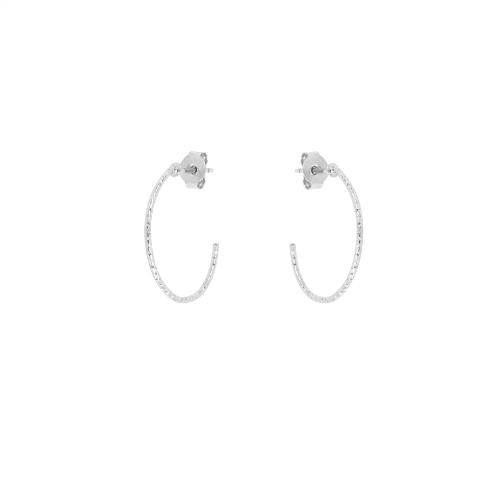CREOLES ARGENT PETIT MODELE - DISCO