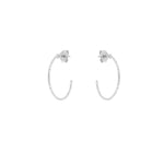 CREOLES ARGENT PETIT MODELE - DISCO