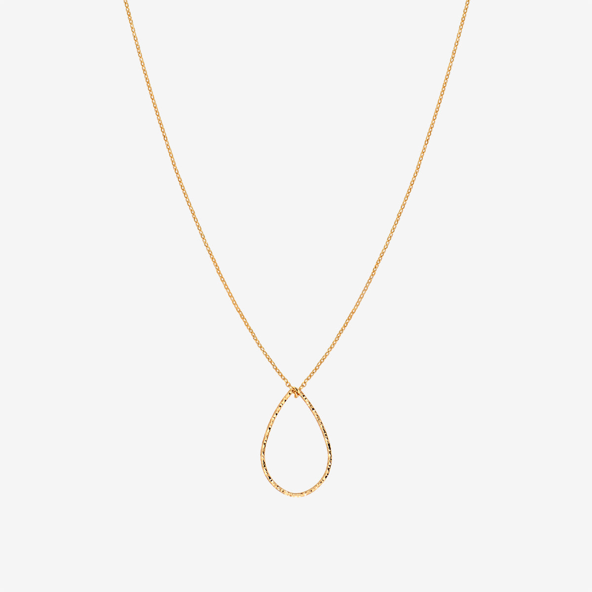 COLLIER DORÉ DROP - DISCO