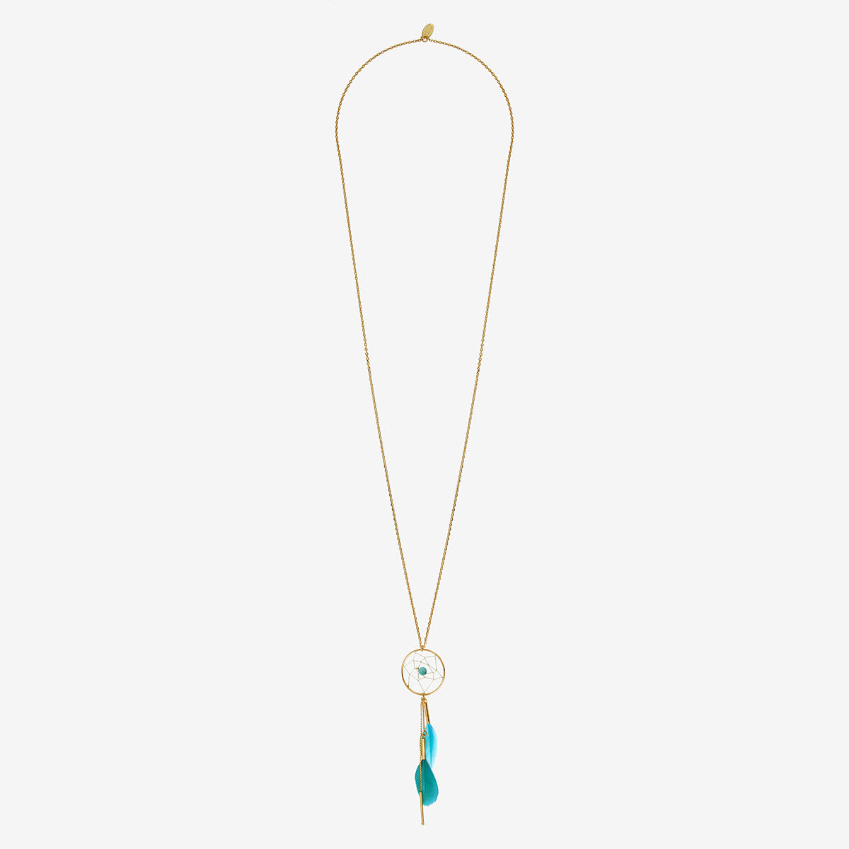 COLLIER SAUTOIR DORÉ - DREAM CATCHER