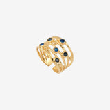 Gold plated ring - DRIB DELUXE