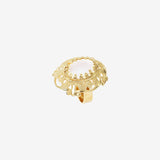 Bague GM DUBARRY nacre blanche
