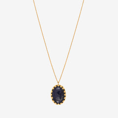 Collier doré lapis lazuli petit modèle - DUBARRY