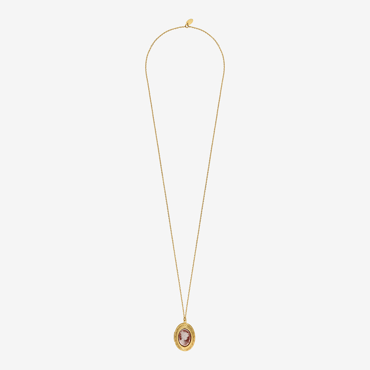 COLLIER DORÉ OVAL - EDEN