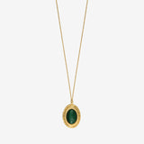 Collier doré oval - EDEN