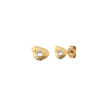 BOUCLES D'OREILLES DORÉES - ELEVEN