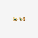 BOUCLES D'OREILLES DORÉES - ELEVEN