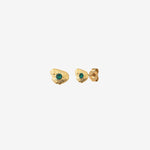 BOUCLES D'OREILLES DORÉES - ELEVEN