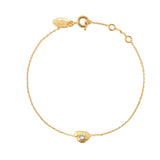BRACELET DORÉ  CRYSTAL - ELEVEN