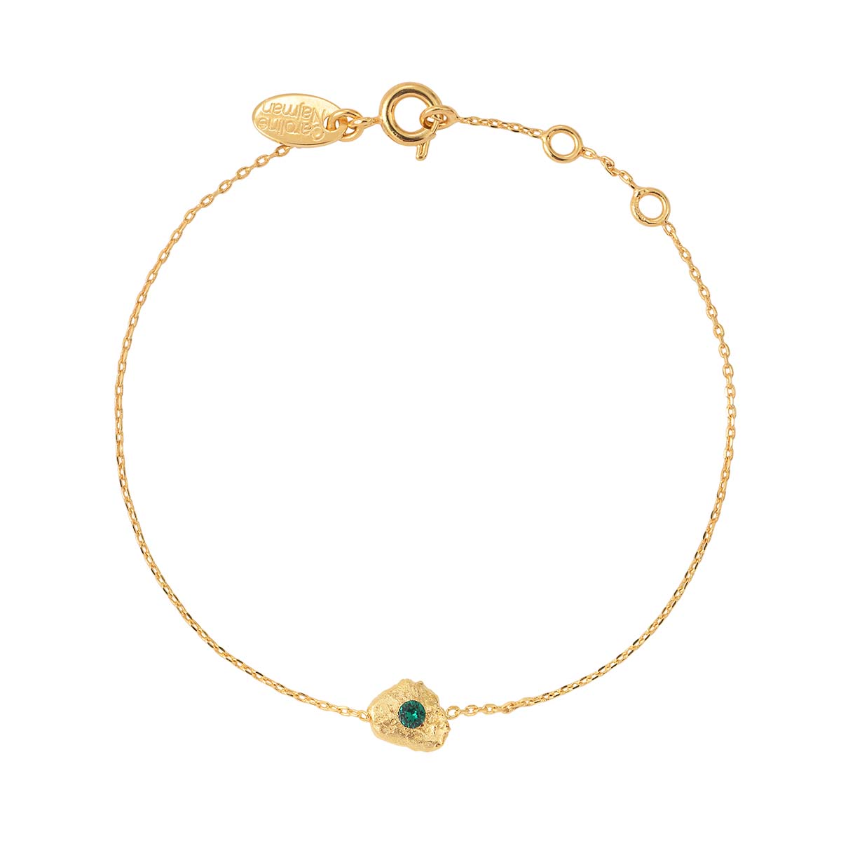 BRACELET DORÉ EMERALD - ELEVEN