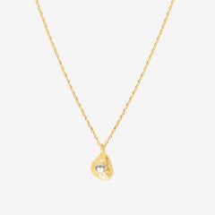 Collier doré crystal - ELEVEN