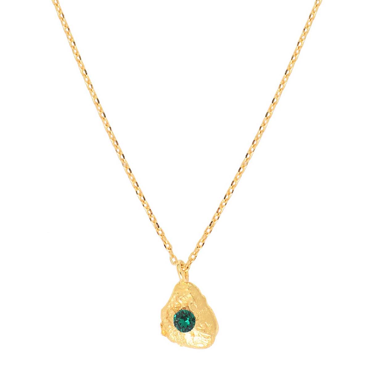 COLLIER DORÉ EMERALD - ELEVEN