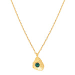 COLLIER DORÉ EMERALD - ELEVEN