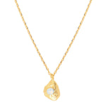 COLLIER WHITE OPAL DORÉ - ELEVEN