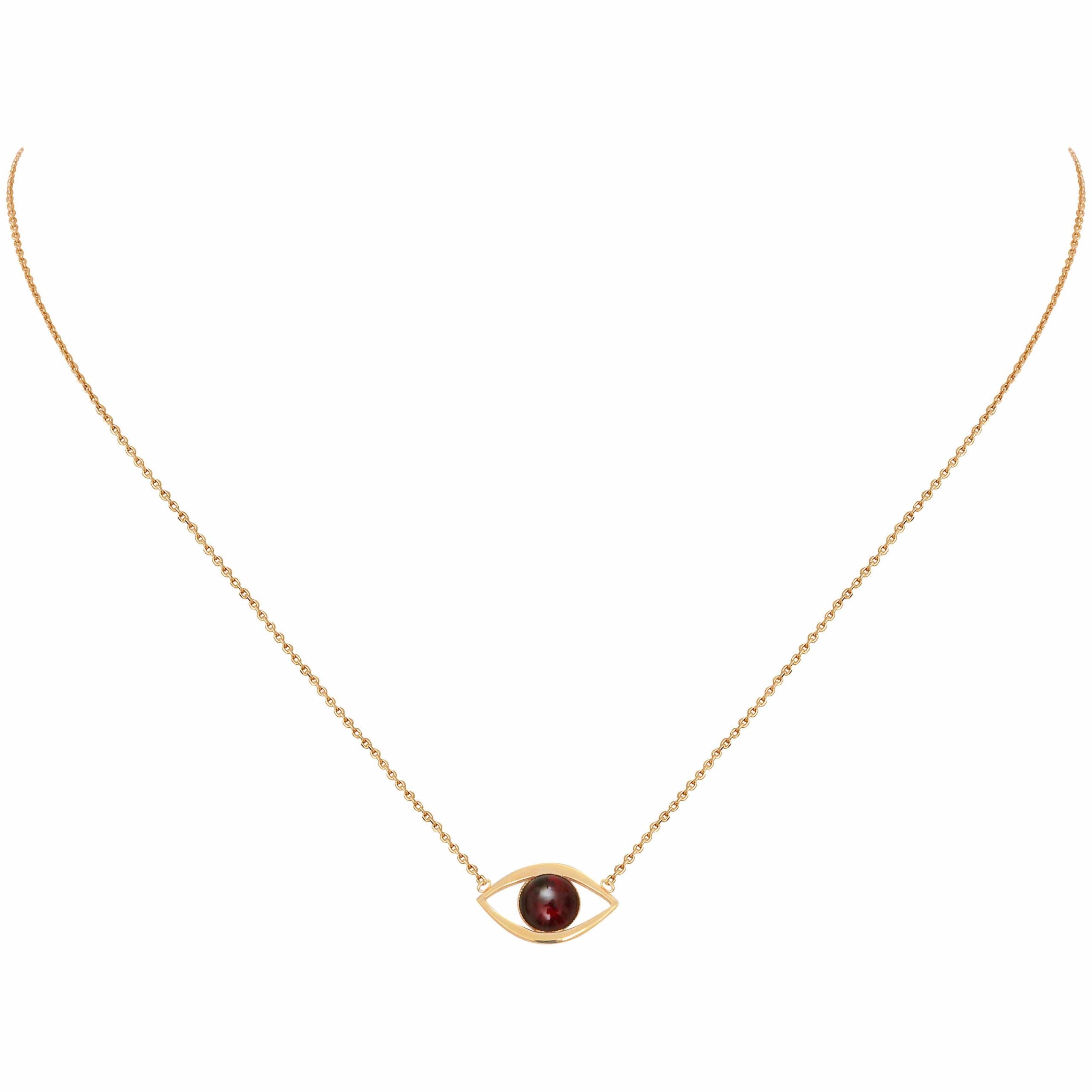 COLLIER EROS PETIT MODELE GRENAT