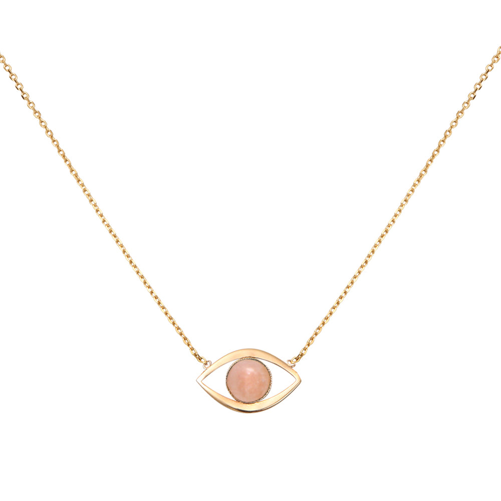COLLIER PM EROS QUARTZ ROSE
