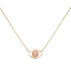 COLLIER PM EROS QUARTZ ROSE