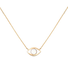 COLLIER EROS GRAND MODELE NACRE BLANCHE