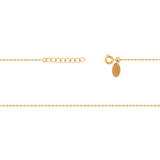 COLLIER CHAKRAS "I AM" GRENAT