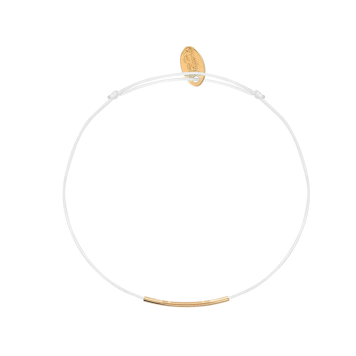 BRACELET CORDON BLANC - FINELINE