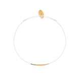 BRACELET CORDON BLANC - FINELINE