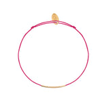 BRACELET CORDON FUCHSIA - FINELINE