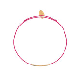 BRACELET CORDON FUCHSIA - FINELINE