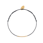 BRACELET CORDON NOIR -  FINELINE