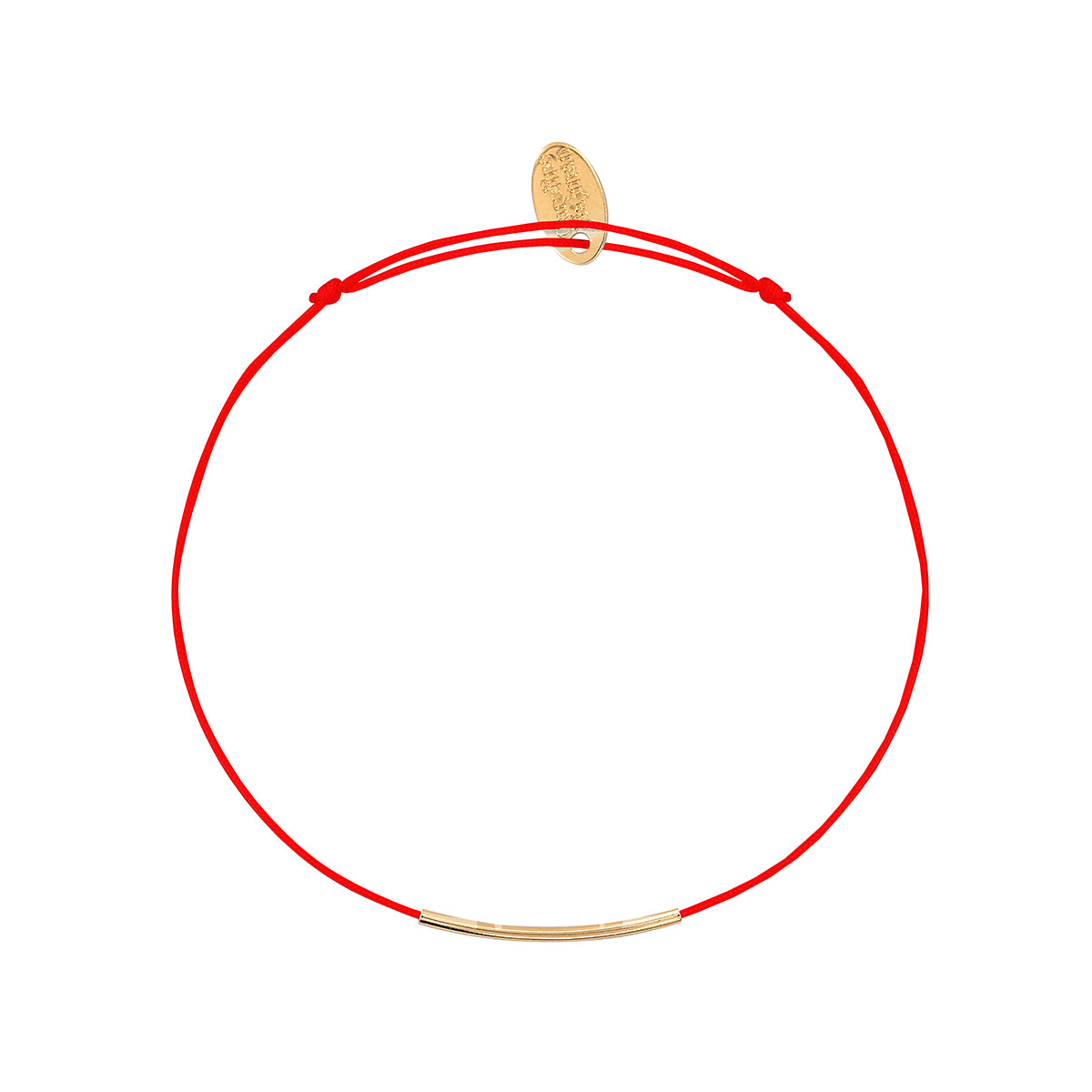 BRACELET CORDON TOMATE - FINELINE