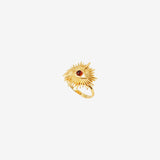 GOLD PLATED RING - FREYA