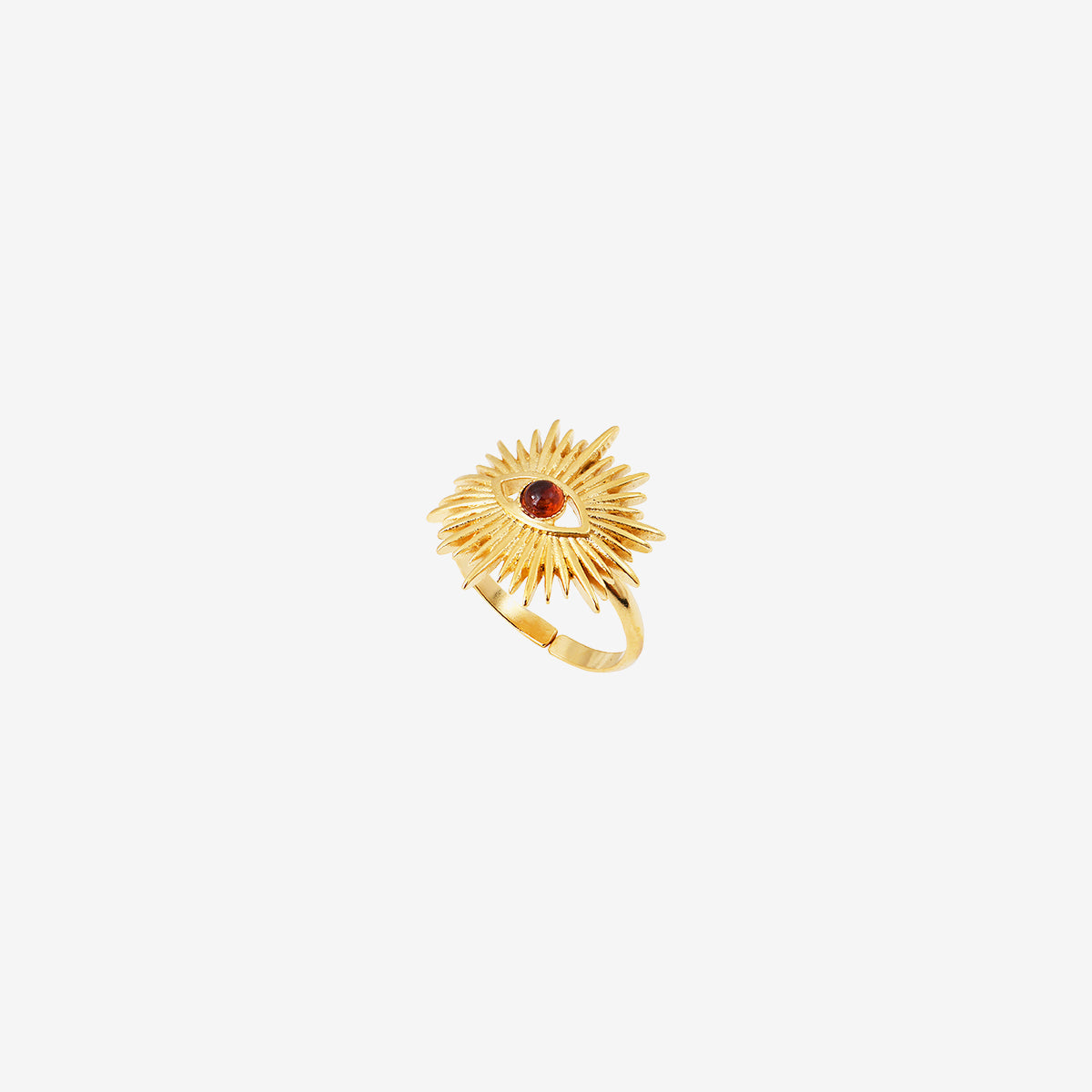 BAGUE PLAQUÉE OR - FREYA