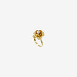 Bague FRIDA nacre blanche