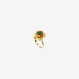 Bague FRIDA agate verte