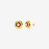 Boucles d’oreilles FRIDA nacre blanche