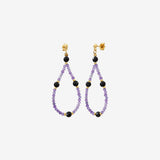 BOUCLES D'OREILLES DORÉES PETIT MODELE AMANTÉ - INDIE