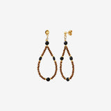 SMALL MODEL AMANTÉ GOLD EARRINGS - INDIE