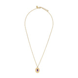 FREE GIFT | GOLD AMETHYST NECKLACE - IRIS