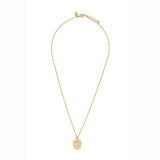 FREE GIFT | GOLD WHITE MOTHER-OF-PEARL NECKLACE - IRIS