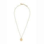 COLLIER NACRE BLANCHE DORÉ - IRIS