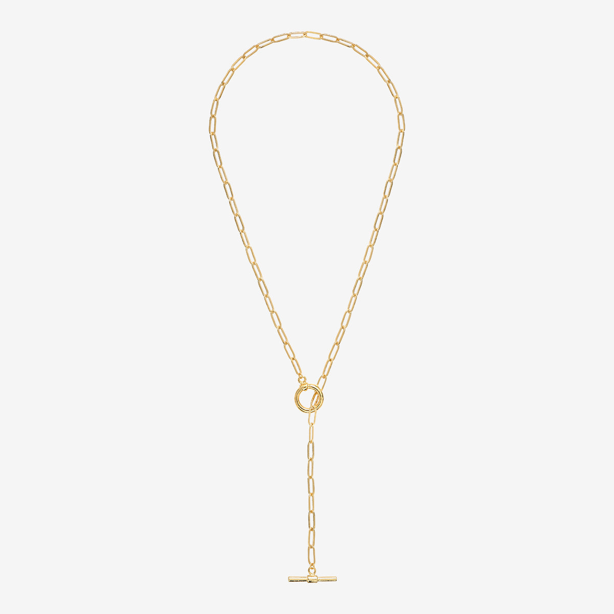 COLLIER / BRACELET 3 TOURS DORÉ - JANIS
