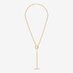 COLLIER / BRACELET 3 TOURS DORÉ - JANIS