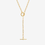 COLLIER / BRACELET 3 TOURS DORÉ - JANIS