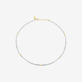 Collier doré labradorite - JERI