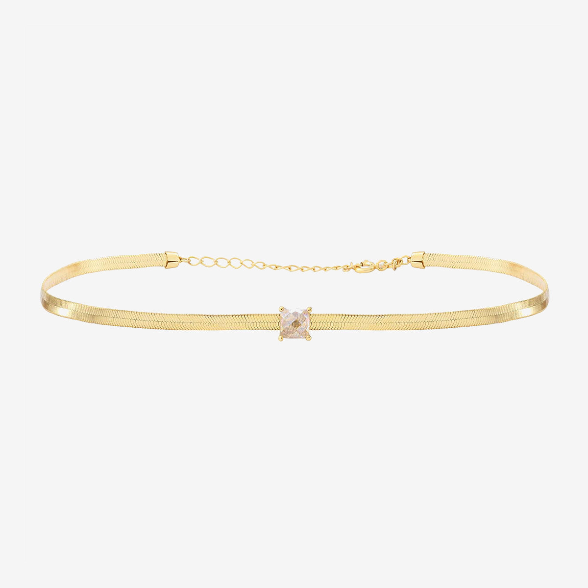 COLLIER CHOKER DORÉ SIMPLE - KALISTA