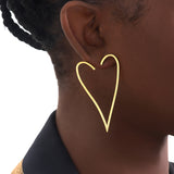 BOUCLES D'OREILLES DORÉES AMOUR - KIND OF THINGS