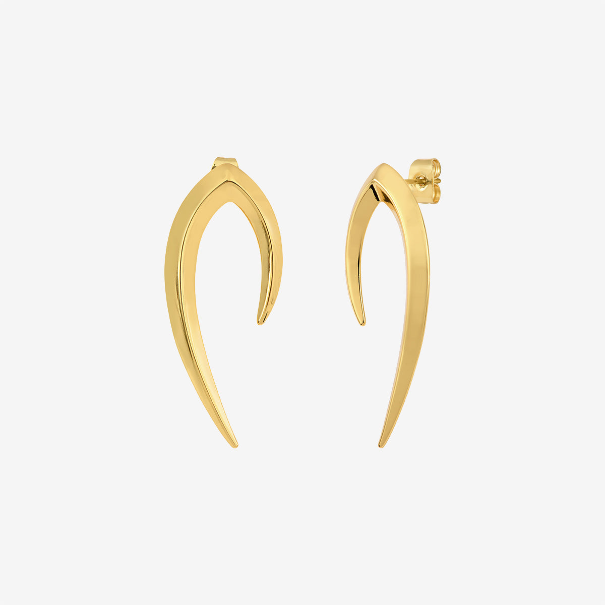 BOUCLES D'OREILLES DORÉES BRONX- KIND OF THINGS